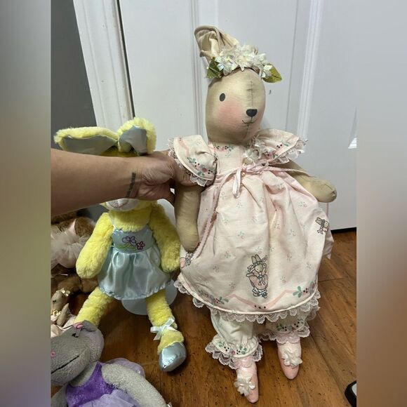 Vintage ballerina plush stuffed toys - Picture 7 of 16